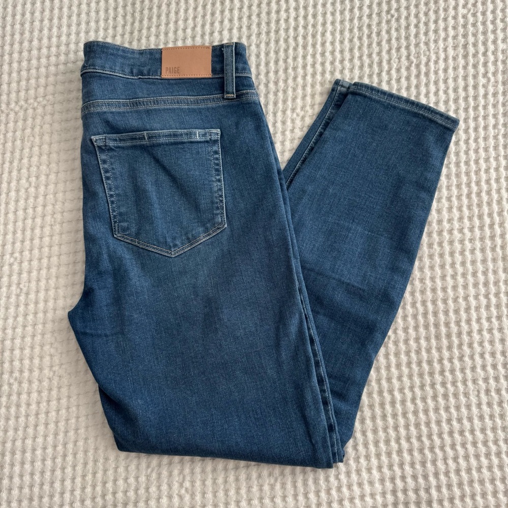 PAIGE Verdugo Crop Skinny Jeans